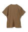 【洗える】STOCK / オーガニックコットン半袖Vスリットトップス