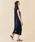 【WEB限定・洗える】MELISSA / バックシフォンスキッパーロングワンピース