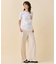 【WEB限定・洗える】TORENIA / レザーポケットコットンクルーネックTシャツ