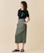 【WEB限定・洗える】TORENIA / レザーポケットコットンクルーネックTシャツ