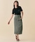 【WEB限定・洗える】TORENIA / レザーポケットコットンクルーネックTシャツ
