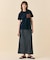 【WEB限定・洗える】TORENIA / レザーポケットコットンクルーネックTシャツ