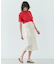 NIGELLA / 異素材MIXコットンレースビックポケットスカート