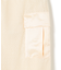 NIGELLA / 異素材MIXコットンレースビックポケットスカート