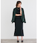 【洗える】ALTHEA / ダンボールジャージーバックスリットブラウス