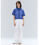 【洗える・Oggi10月号掲載】MILANO / リネン混シアーポロカラーニット