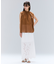 【洗える】GALLERIA / コットンエンブロイダリーIラインスカート
