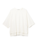 【洗える・GLOW ８月号掲載】S.BABILA / スリットネックオーバーサイズTシャツ