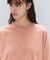 【洗える・GLOW ８月号掲載】S.BABILA / スリットネックオーバーサイズTシャツ