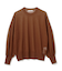 【洗える】CADDO / シアーウールクルーネックトップス