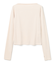 【洗える】BUTLER / ストレッチベロアボートネックカットソー