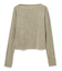 【洗える】BUTLER / ストレッチベロアボートネックカットソー