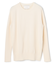 【WEB限定・洗える】WILLOW / ストレッチクルーネックリブニット