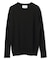 WILLOW / ストレッチクルーネックリブニット