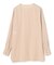 【WEB限定・洗える】CLARION / ゴールド釦クルーネックブラウス