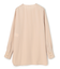 【WEB限定・洗える】CLARION / ゴールド釦クルーネックブラウス