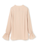 【WEB限定・洗える】CLARION / バンドカラーフリルブラウス