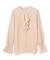 【WEB限定・洗える】CLARION / バンドカラーフリルブラウス