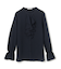 【WEB限定・洗える】CLARION / バンドカラーフリルブラウス