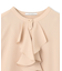 【WEB限定・洗える】CLARION / バンドカラーフリルブラウス