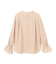 【WEB限定・洗える】CLARION / バンドカラーフリルブラウス