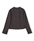 【Oggi 10月号掲載】MULLIN / ウールツイードメタルボタンノーカラージャケット