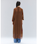 CALLERRY / シルク混ドットギャザーワンピース
