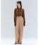 CALLERRY / シルク混ドットラッフルブラウス