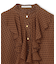 CALLERRY / シルク混ドットラッフルブラウス