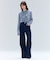 CALLERRY / シルク混ドットラッフルブラウス