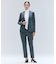 【セットアップ対応】CORBY / ウールピンタックバックサイドゴムパンツ