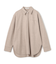 MONTAIGNE / ウールオーバーサイズシャツ