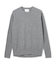 【洗える】POMPE / ウールカシミヤ配色ラインクルーネックニット