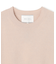 【洗える】POMPE / ウールカシミヤ配色ラインクルーネックニット