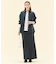 【VERY NaVY12月号掲載】MONTAIGNE / イージーウエストウールロングスカート