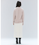 【洗える】POMPE / ウールカシミヤ配色ラインVネックニット