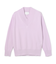【洗える】POMPE / ウールカシミヤ配色ラインVネックニット