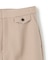 BUNNELL / ウールタブボタンストレートパンツ