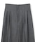 DELAND / ウールピンストライプハイウエストタックパンツ