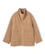 ZION / ウールスタンドカラーショートコート