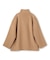 ZION / ウールスタンドカラーショートコート