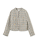 BERYL / ファンシーツイードノーカラージャケット