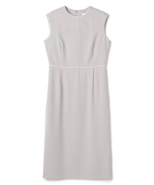 セットアップ対応】CINDY / クルーネックドレス｜ベイジの通販｜&mall