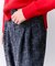 TRIPHANE / ハイウエストツイードタックパンツ