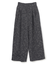 TRIPHANE / ハイウエストツイードタックパンツ