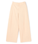 PREHNA / コットンツイル カービーシームワイドパンツ