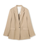 MICA / リネンブレンドテーラードジャケット
