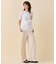 TORENIA / レザーポケットコットンクルーネックTシャツ
