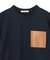 TORENIA / レザーポケットコットンクルーネックTシャツ