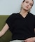 NADIA / ストレッチ スキッパーニット